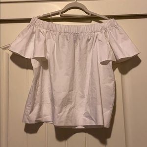 Off Shoulder Short Bell Sleeve Top